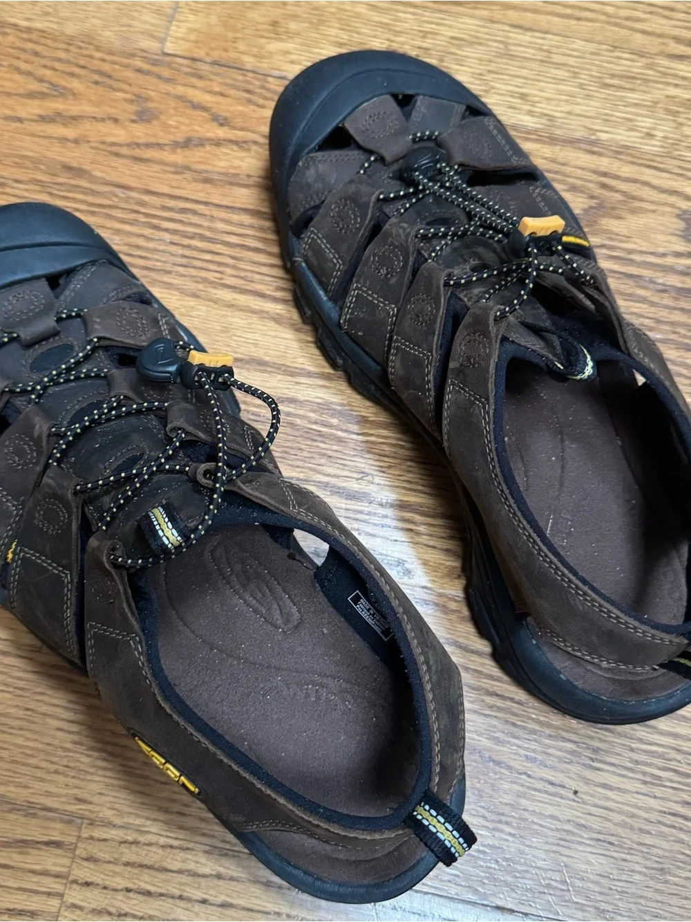 Men's KEEN Brown Newport Leather Outdoor Sport Sandals